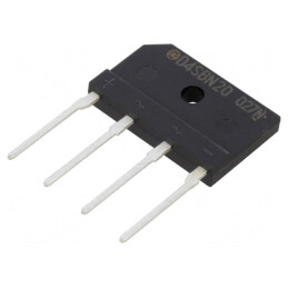 Punte Redresoare Monofazată 200V 4A | Electronic-mag.ro | Componente Electronice