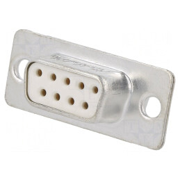 Conector D-Sub 9-Pin Soclu Mamă pentru Panou 5A | Electronic-mag.ro | Componente Electronice