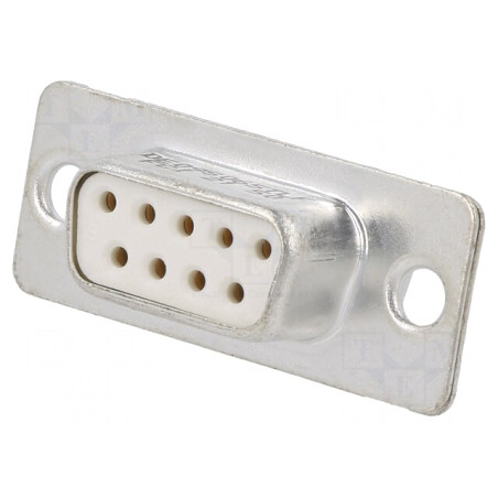 Conector D-Sub 9-Pin Soclu Mamă pentru Panou 5A | Electronic-mag.ro | Componente Electronice