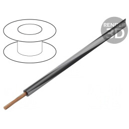 Cablu Electric H05V-K 1,5mm2 PVC Negru/Gri 300V/500V | Electronic-mag.ro | Componente Electronice