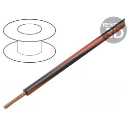 Cablu Electric 1,5mm² PVC Negru-Roșu 300/500V | Electronic-mag.ro | Componente Electronice