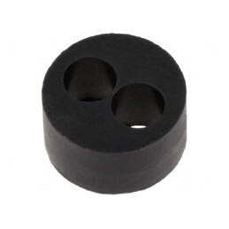 Insert Presetupă 6mm M20 IP68 Cauciuc NBR 2 Orificii | Electronic-mag.ro | Componente Electronice