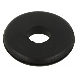 Manșon de Guma Neagra 31,75mm x 12,7mm | Electronic-mag.ro | Componente Electronice