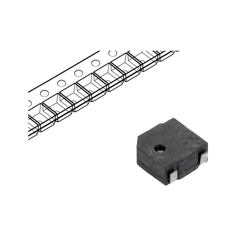 Semnalizator Electromagnetic SMD 4000Hz | Electronic-mag.ro | Componente Electronice