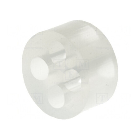 Insert Presetupă 6mm PG21 IP54 4 Orificii Silicon | Electronic-mag.ro | Componente Electronice