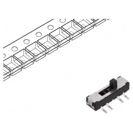 Comutator Glisant 3 Pozitii DP3T SMT 0.3A 6VDC | Electronic-mag.ro | Componente Electronice