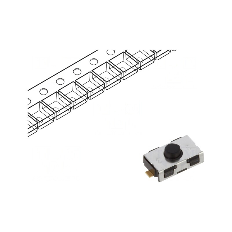 Microîntrerupător TACT SMT SPST-NO 0,01A 32VDC | Electronic-mag.ro | Componente Electronice Microîntrerupător TACT SMT SPST-NO 0,01A 32VDC | Electronic-mag.ro | Componente Electronice
