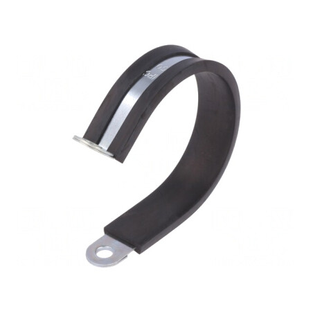 Clipsuri Oțel cu Protecție EPDM 50mm x 15mm | Electronic-mag.ro | Componente Electronice