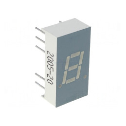 Afișaj LED 7 Segmente 7.62mm Roșu | Electronic-mag.ro | Componente Electronice