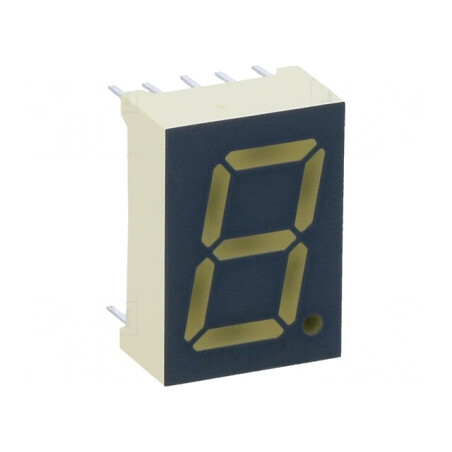 Afișaj LED 7 Segmente 13.2mm Roșu Anodizat | Electronic-mag.ro | Componente Electronice