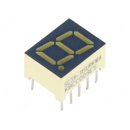 Afișaj LED 7 Segmente 9,9mm Roșu | Electronic-mag.ro | Componente Electronice