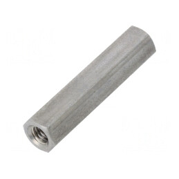Piuliţă Distanţieră Filetată M6 Hexagonală 45mm | Electronic-mag.ro | Componente Electronice