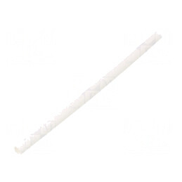 Manșon Termocontractabil 3,2mm Alb 1m | Electronic-mag.ro | Componente Electronice