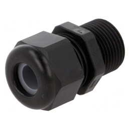 Garnitură etanşare filet M20 IP68 neagră | Electronic-mag.ro | Componente Electronice