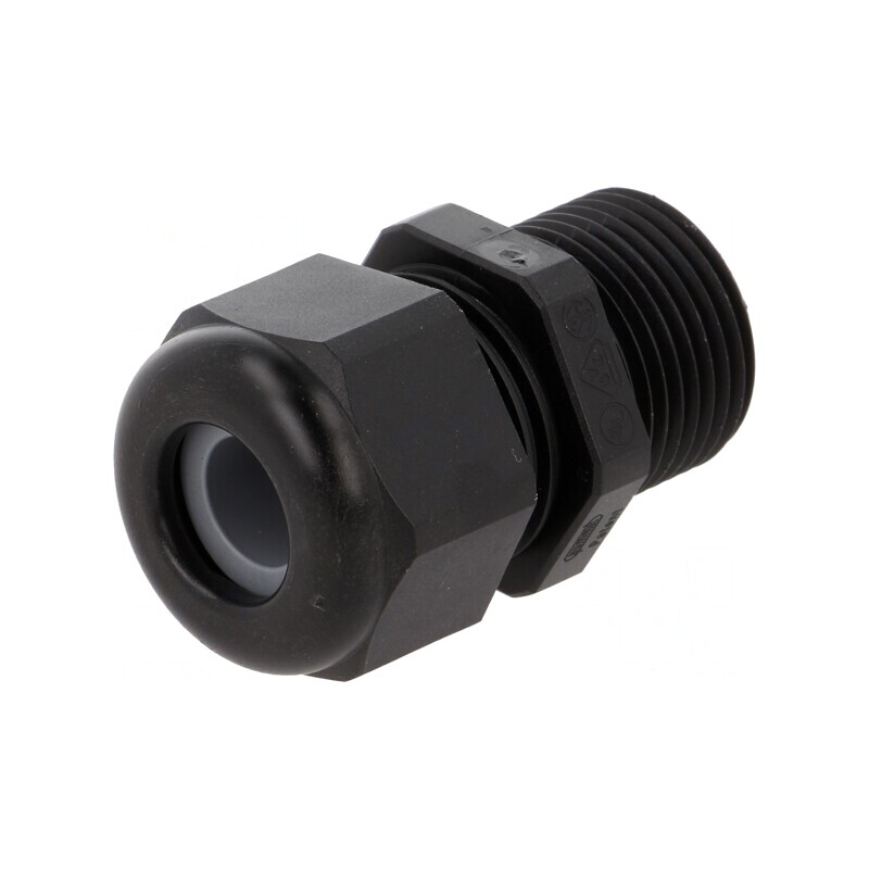 Garnitură etanşare filet M20 IP68 neagră | Electronic-mag.ro | Componente Electronice