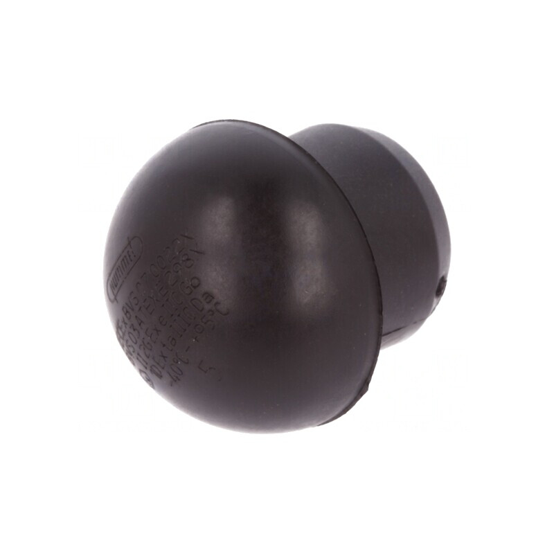 Capac de protecție negru elastomer M20 PG16 | Electronic-mag.ro | Componente Electronice