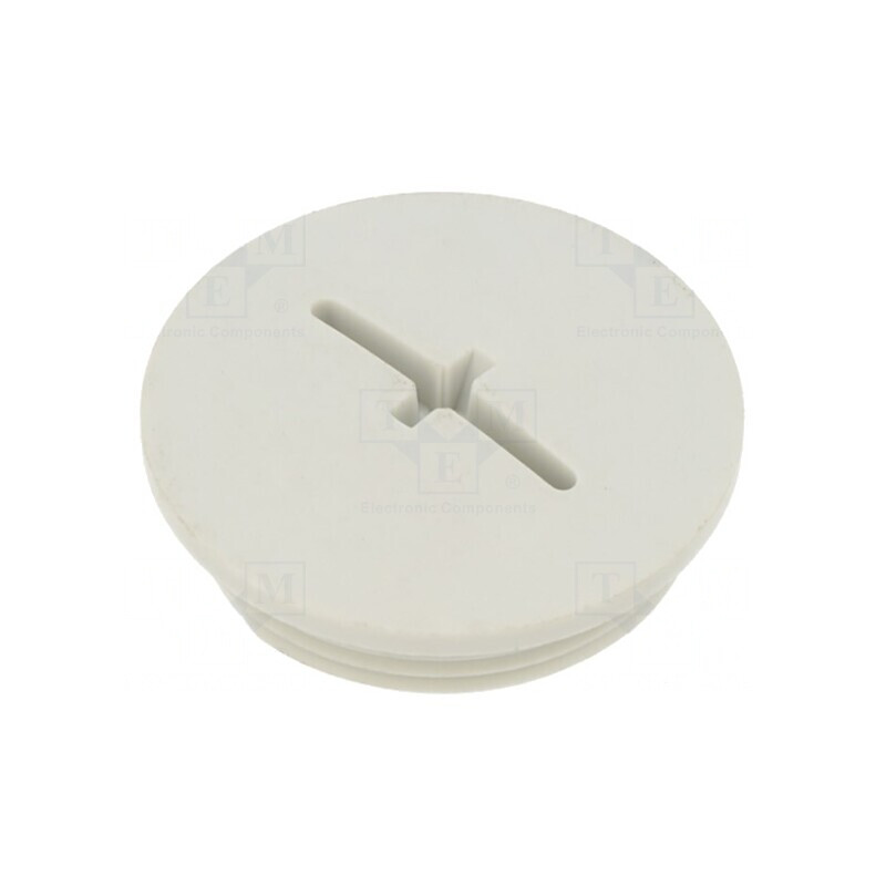 Capac Protecție IP68 Poliamidă Gri 8mm | Electronic-mag.ro | Componente Electronice