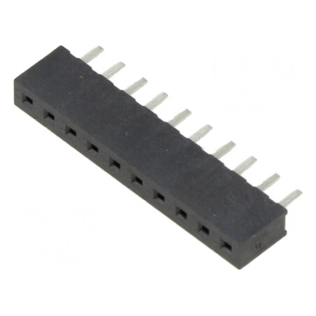 Soclu pini mamă 2mm 10 PIN pentru PCB drept | Electronic-mag.ro | Componente Electronice