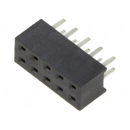 Soclu Pini Mamă 2mm 10-PIN THT pentru PCB | Electronic-mag.ro | Componente Electronice