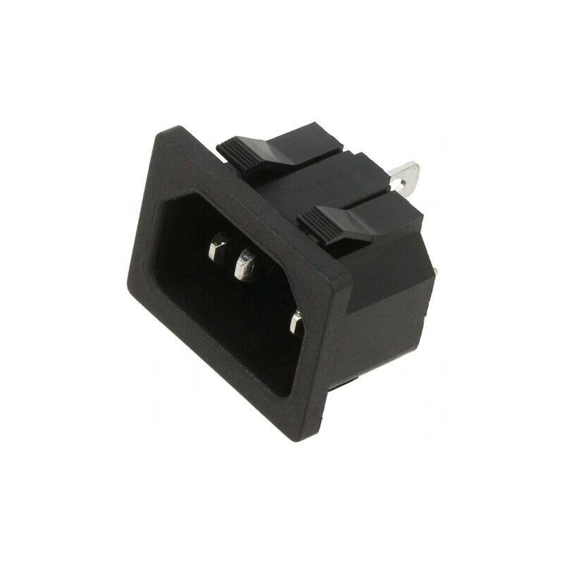 Conector Alimentare AC 10A 250V IEC 60320 | Electronic-mag.ro | Componente Electronice