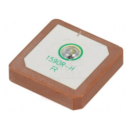 Antenă GPS Ceramică 50Ω 18x18x4mm | Electronic-mag.ro | Componente Electronice