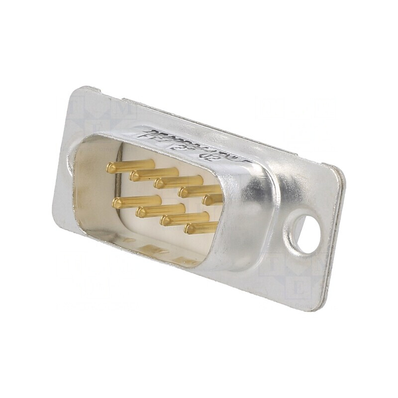 Conector D-Sub 9 Pin Soclu Tată Montare Panou 5A | Electronic-mag.ro | Componente Electronice
