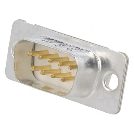 Conector D-Sub 9 Pin Soclu Tată Montare Panou 5A | Electronic-mag.ro | Componente Electronice