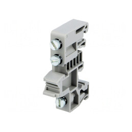 Casetă gri 9,5mm x 35,3mm x 50,5mm | Electronic-mag.ro | Componente Electronice