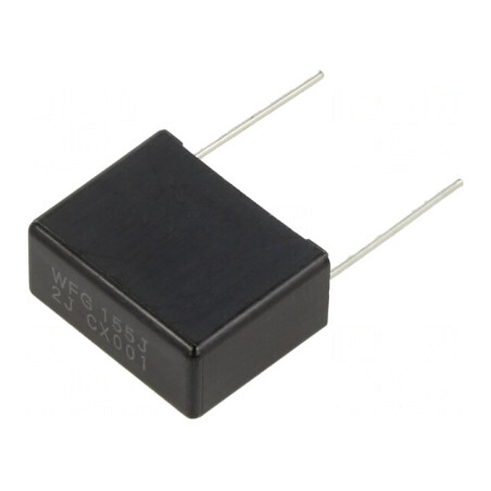 Condensator Polipropilenă 1.5uF THT 27x21x12mm | Electronic-mag.ro | Componente Electronice