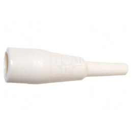 Izolator PVC Alb 89mm 5kV | Electronic-mag.ro | Componente Electronice