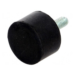 Picioruș Vibro-Absorbant 25mm 15mm Duritate Shore 70 | Electronic-mag.ro | Componente Electronice