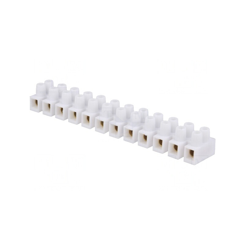 Regletă de conexiuni terminal albă 10mm2 400V 57A | Electronic-mag.ro | Componente Electronice Regletă de conexiuni terminal albă 10mm2 400V 57A | Electronic-mag.ro | Componente Electronice