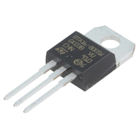 Triac 800V 16A TO220AB Logic Level | Electronic-mag.ro | Componente Electronice