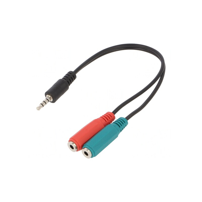 Cablu Audio Jack 3.5mm 4 Pin 0.2m Negru | Electronic-mag.ro | Componente Electronice Cablu Audio Jack 3.5mm 4 Pin 0.2m Negru | Electronic-mag.ro | Componente Electronice