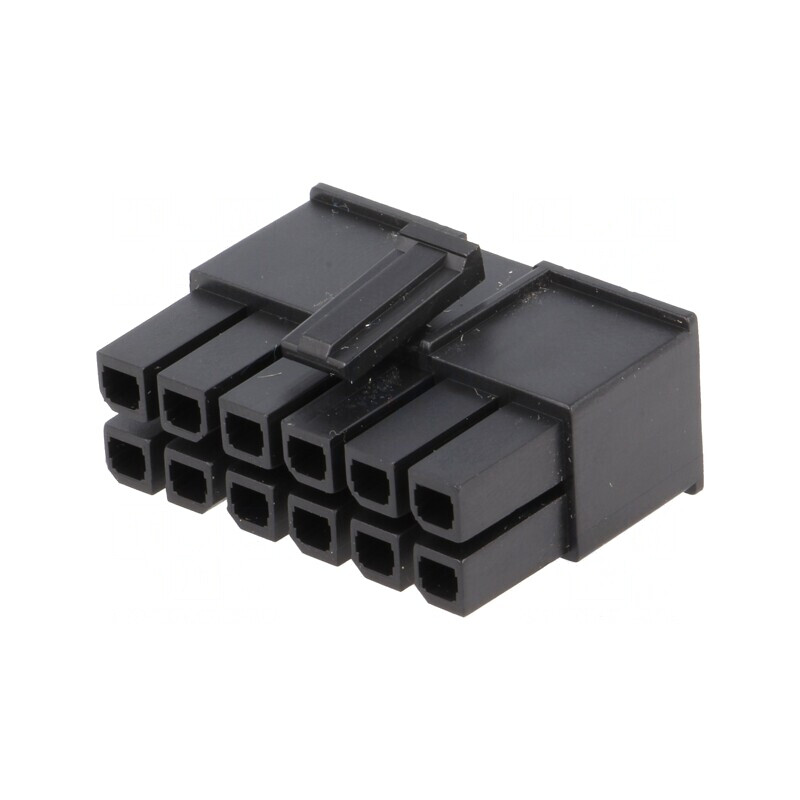 Mufă cablu-cablu/PCB mamă Mega-Fit 5,7mm 12 pini 23A | Electronic-mag.ro | Componente Electronice Mufă cablu-cablu/PCB mamă Mega-Fit 5,7mm 12 pini 23A | Electronic-mag.ro | Componente Electronice
