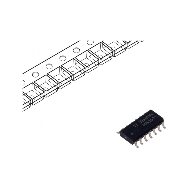 Amplificator Audio Rail-to-Rail cu 4 Canale SOIC14 | Electronic-mag.ro | Componente Electronice