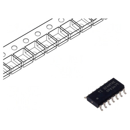 Amplificator Audio Rail-to-Rail cu 4 Canale SOIC14 | Electronic-mag.ro | Componente Electronice