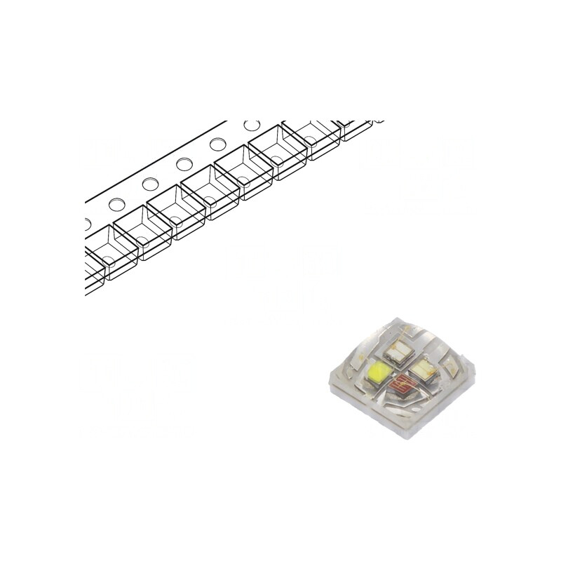 LED RGBW 3W 3030 155° 300mA | Electronic-mag.ro | Componente Electronice LED RGBW 3W 3030 155° 300mA | Electronic-mag.ro | Componente Electronice