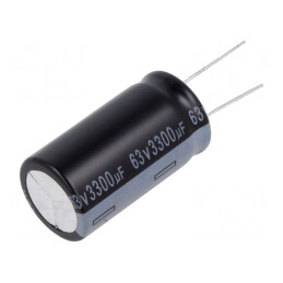 Condensator Electrolitic THT 3300uF 63V 22x40mm | Electronic-mag.ro | Componente Electronice