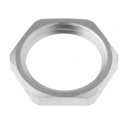Piuliță PG29 Alamă Nichel 4mm | Electronic-mag.ro | Componente Electronice
