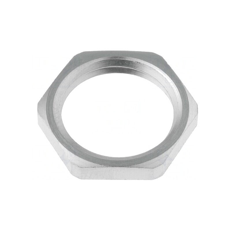 Piuliță PG29 Alamă Nichel 4mm | Electronic-mag.ro | Componente Electronice