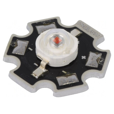 LED Putere Ambră 1W 350mA | Electronic-mag.ro | Componente Electronice