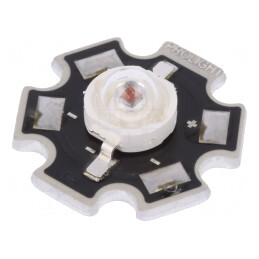 LED Putere Roșie 1W 350mA 130° | Electronic-mag.ro | Componente Electronice