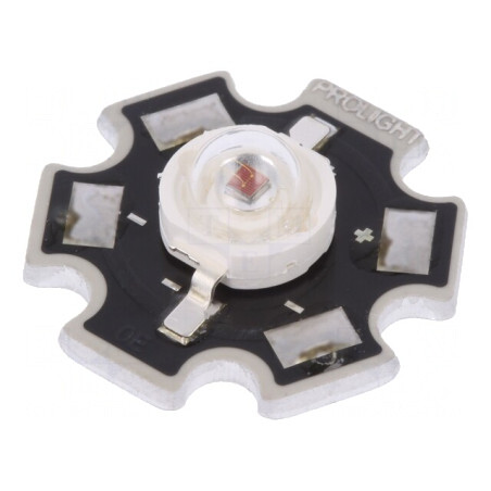 LED Putere Roșie 1W 350mA 130° | Electronic-mag.ro | Componente Electronice
