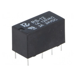 Releu Electromagnetic DPDT 12VDC 2A | Electronic-mag.ro | Componente Electronice