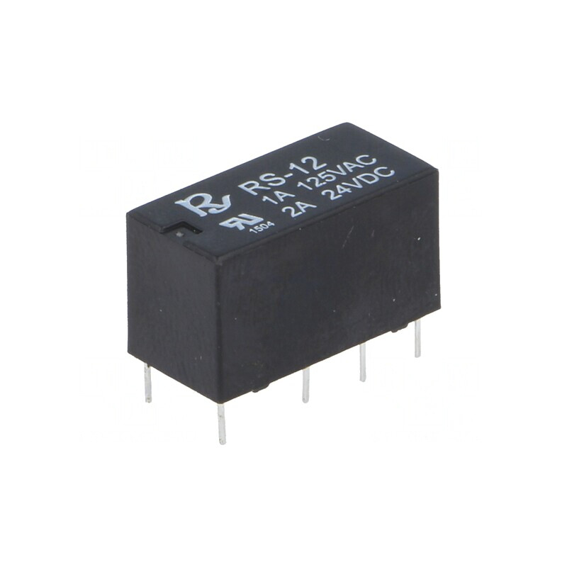 Releu Electromagnetic DPDT 12VDC 2A | Electronic-mag.ro | Componente Electronice