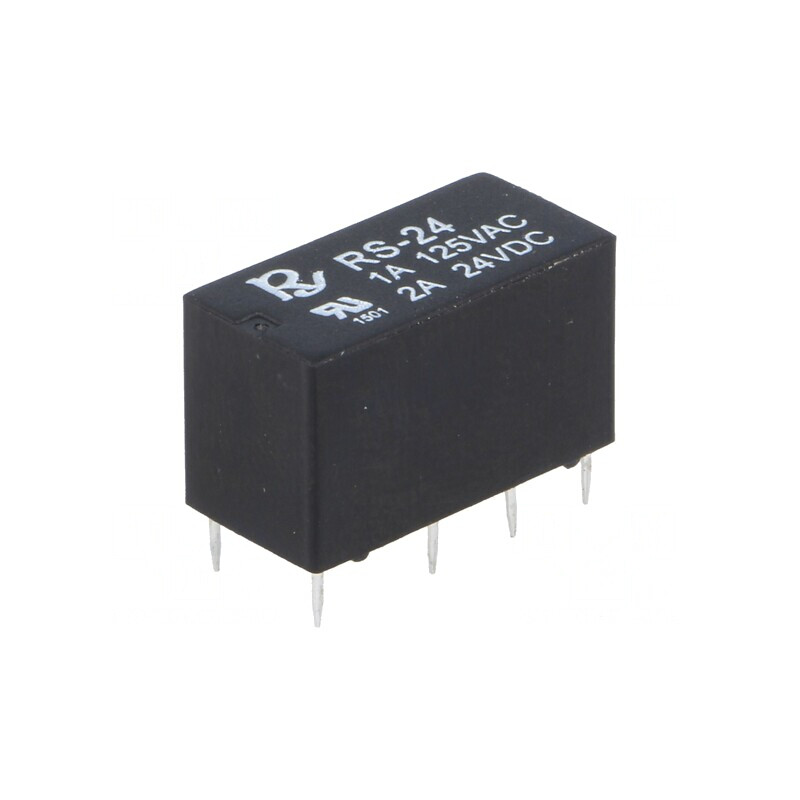 Releu Electromagnetic DPDT 24V 2A | Electronic-mag.ro | Componente Electronice