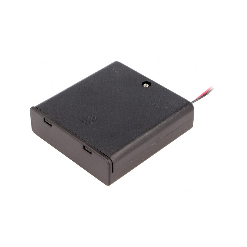 Suport Baterii AA 4x cu Cabluri 150mm Negru | Electronic-mag.ro | Componente Electronice Suport Baterii AA 4x cu Cabluri 150mm Negru | Electronic-mag.ro | Componente Electronice