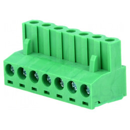 Regletă de Conexiuni Deconectabilă 7 Piste 5.08mm | Electronic-mag.ro | Componente Electronice