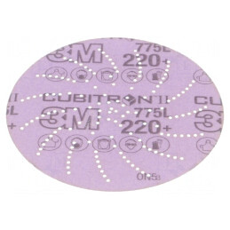 Rolă Șlefuit 125mm Granularitate 220 Orificii CUBITRON II | Electronic-mag.ro | Componente Electronice